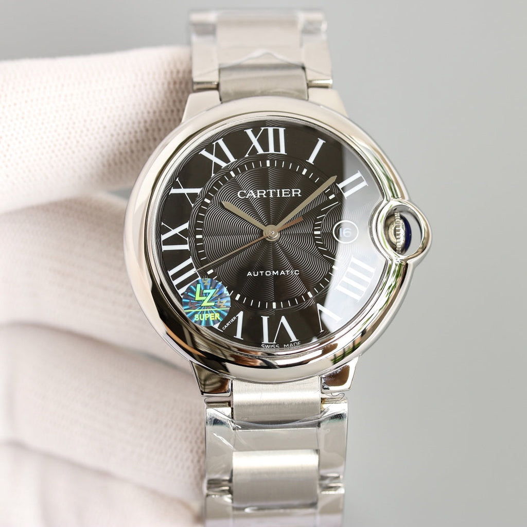 BALLON BLEU 42MM STEEL CASE BLACK DIAL