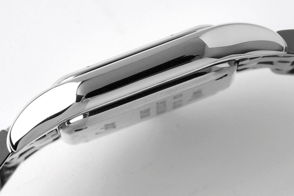 PANTHERE DE CARTIE 22MM QUARTZ STEEL WHITE DIAL