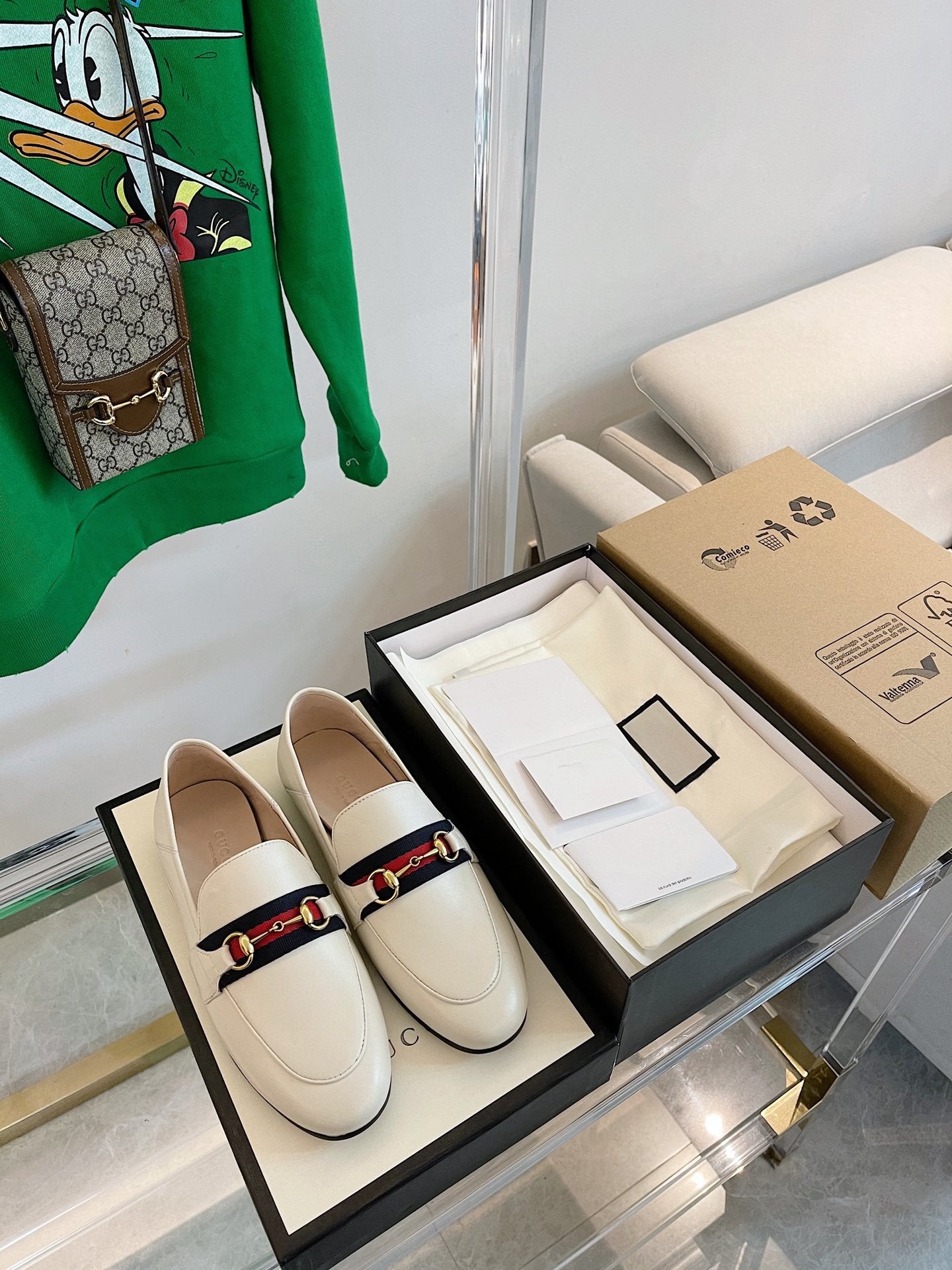 GUCCI LOAFERS PRINCETOWN BEIGE