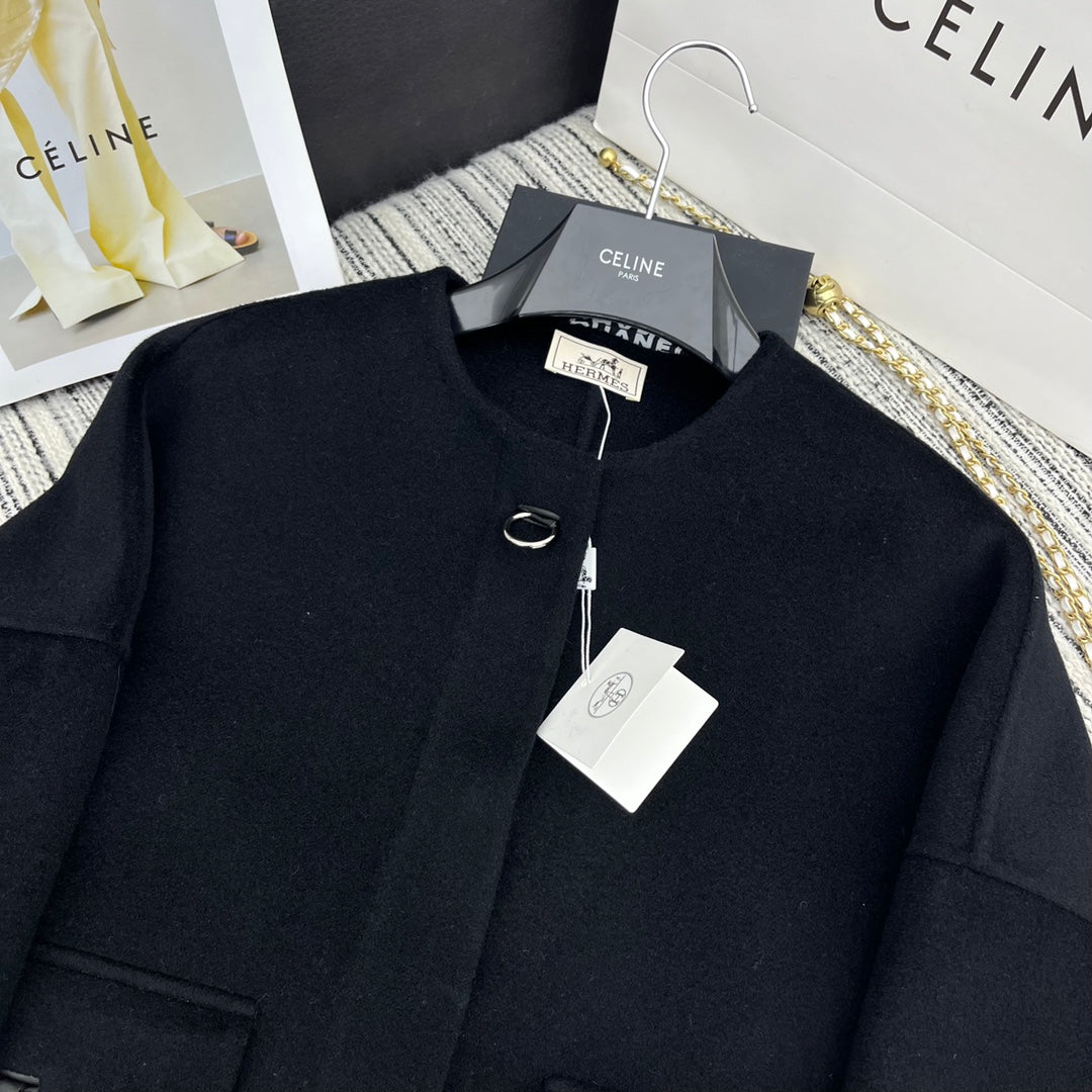 HERMES HERMES 25S REVERSIBLE CASERE COAT 174
