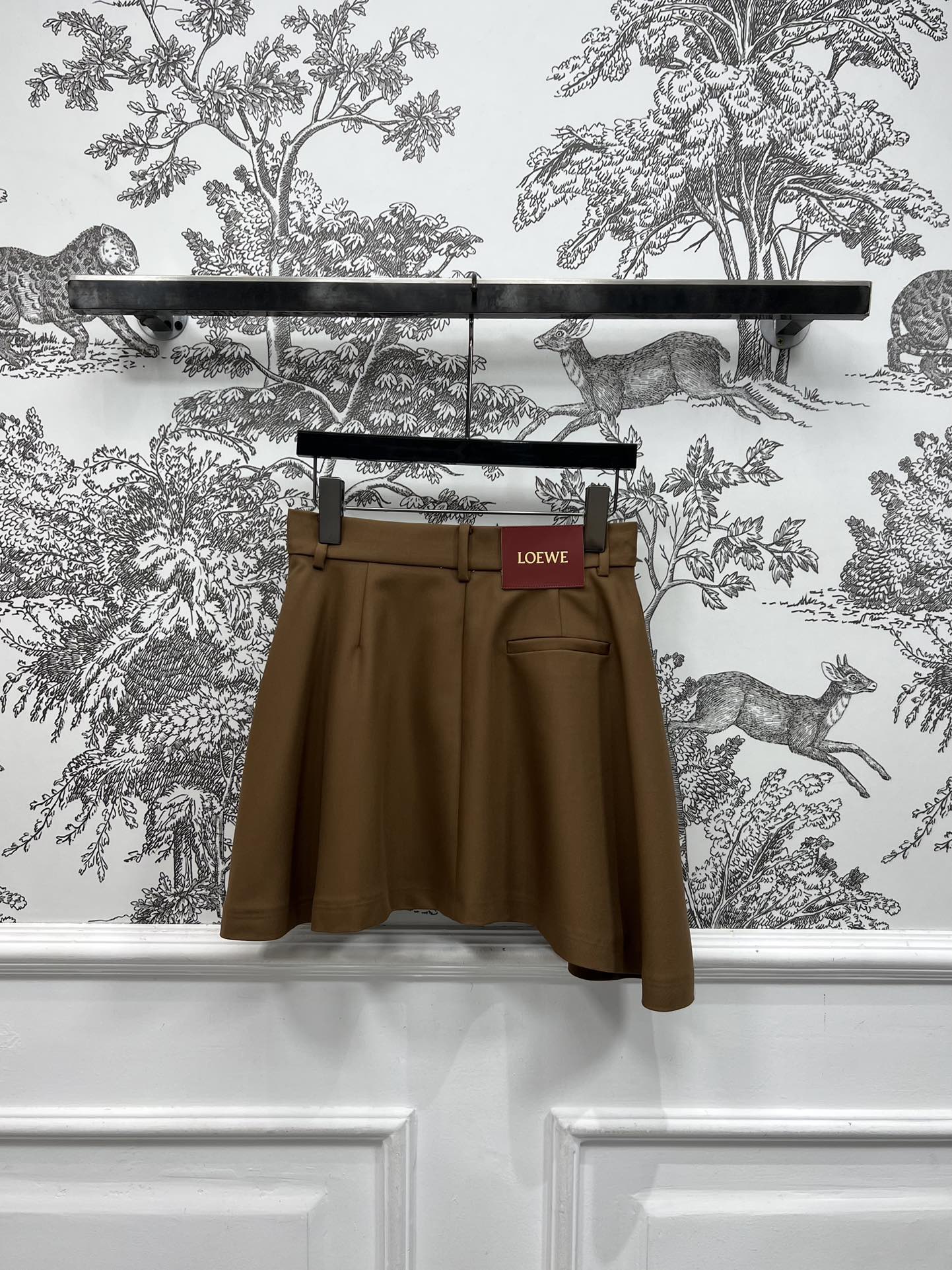 LW 25S PLEATED MINI SKIRT 265621
