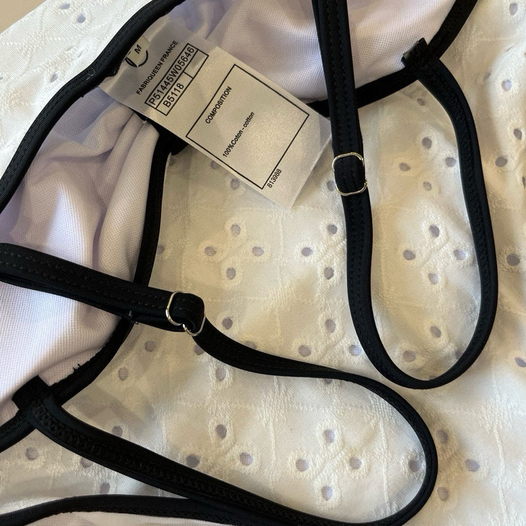 CHANEL BIKINI SWIMSUIT SET IN WHITE 111538