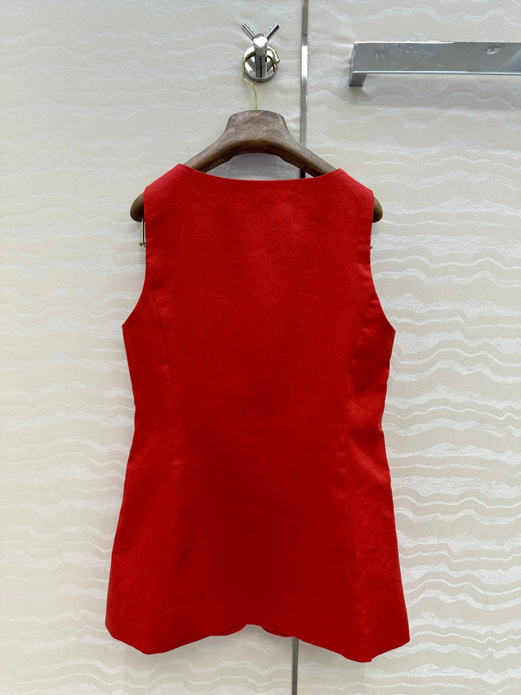 LP SLEEVELESS LINEN BLAZER 272246