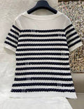 LOUIS VUITTON LV STRIPED SWEATER 25S IN TENCEL  266038