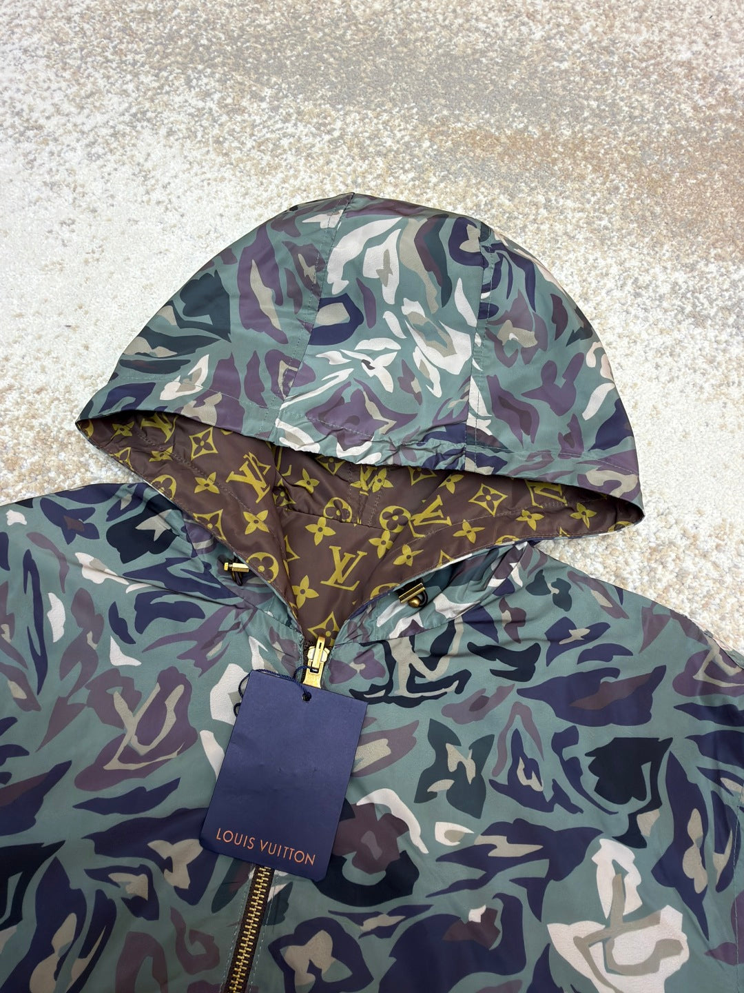 LOUIS VUITTON LV 25S HOODED JACKET 0159