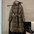 MAX MARA 25S LONG DOWN COAT 210