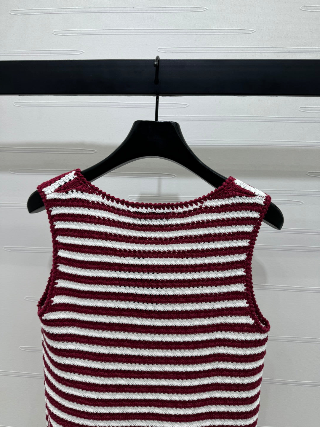 PRADA D 25S STRIPED SWEATER 264183