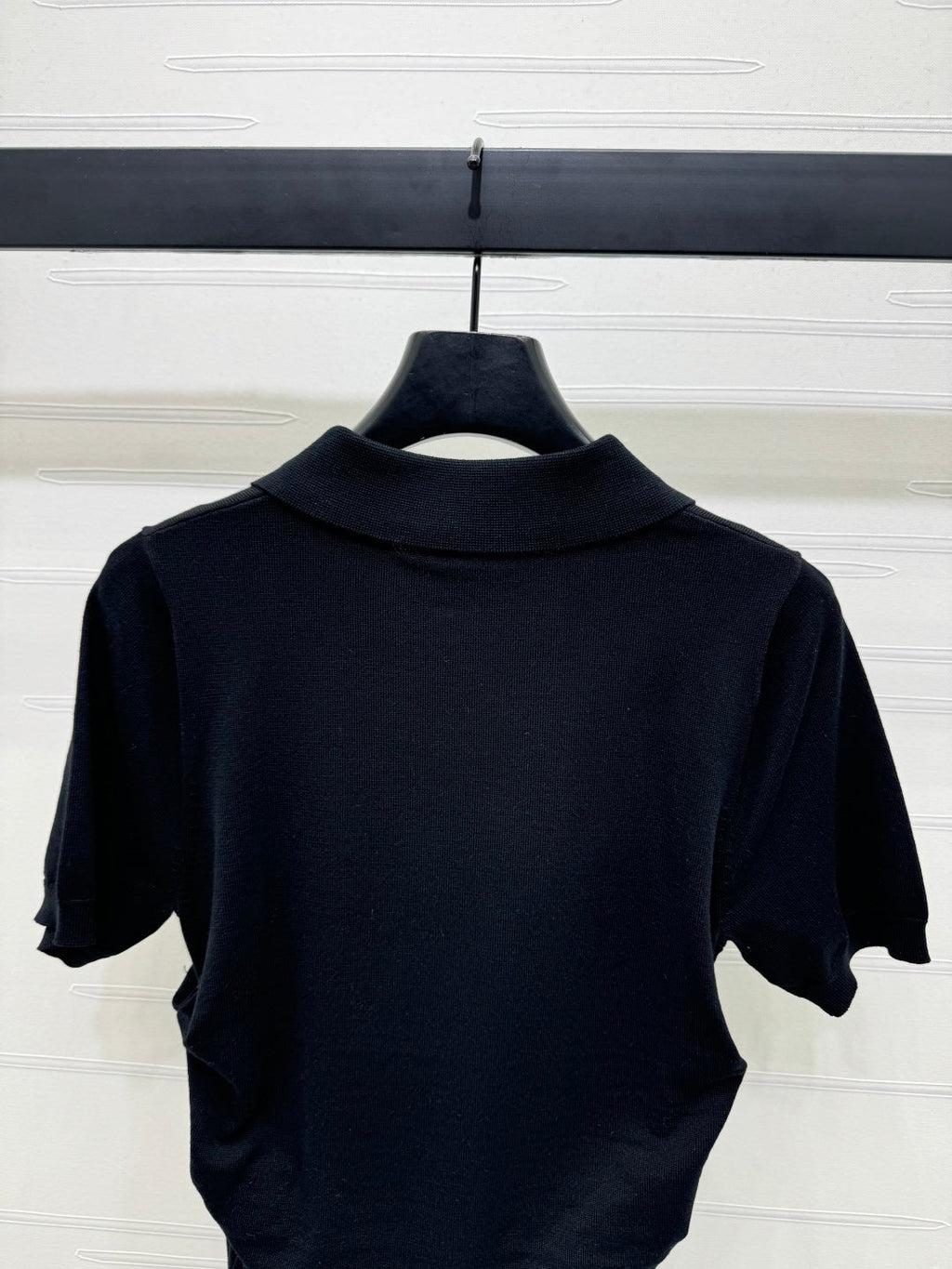 PRADA D 25S SHORT SLEEVE KNIT TOP 264123