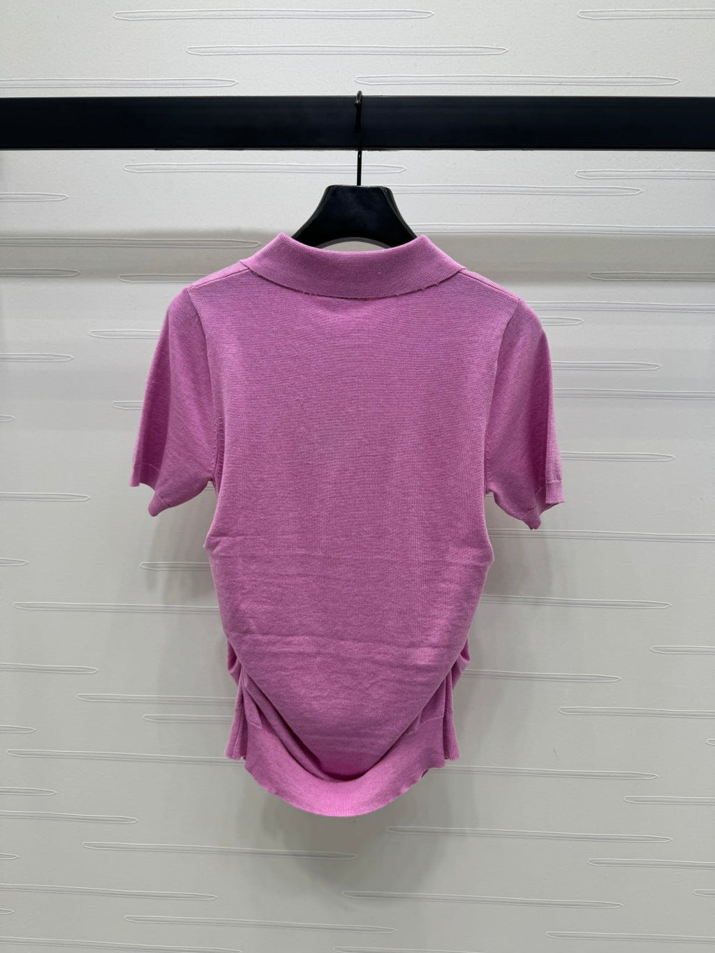 PRADA D 25S SHORT SLEEVE KNIT TOP 264121