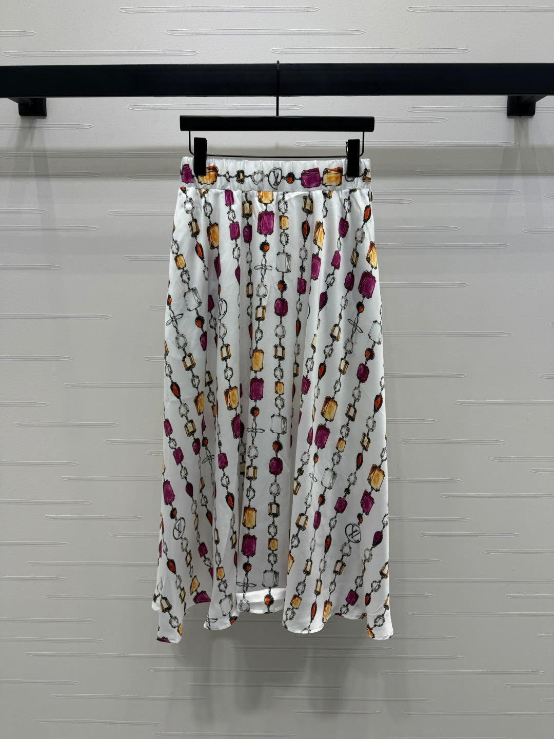 LOUIS VUITTON LV PRINTED SKIRT 269522