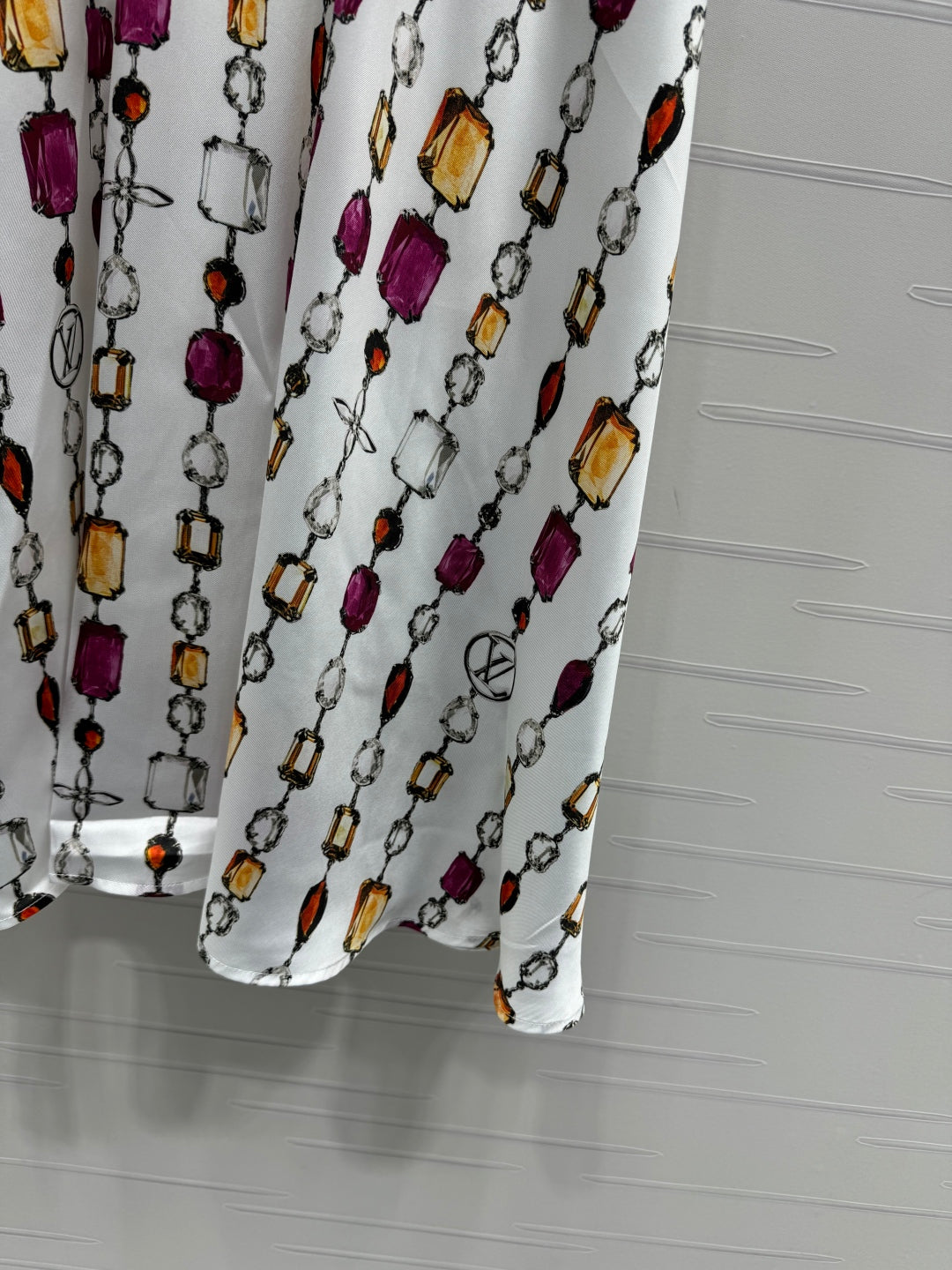 LOUIS VUITTON LV PRINTED SKIRT 269522