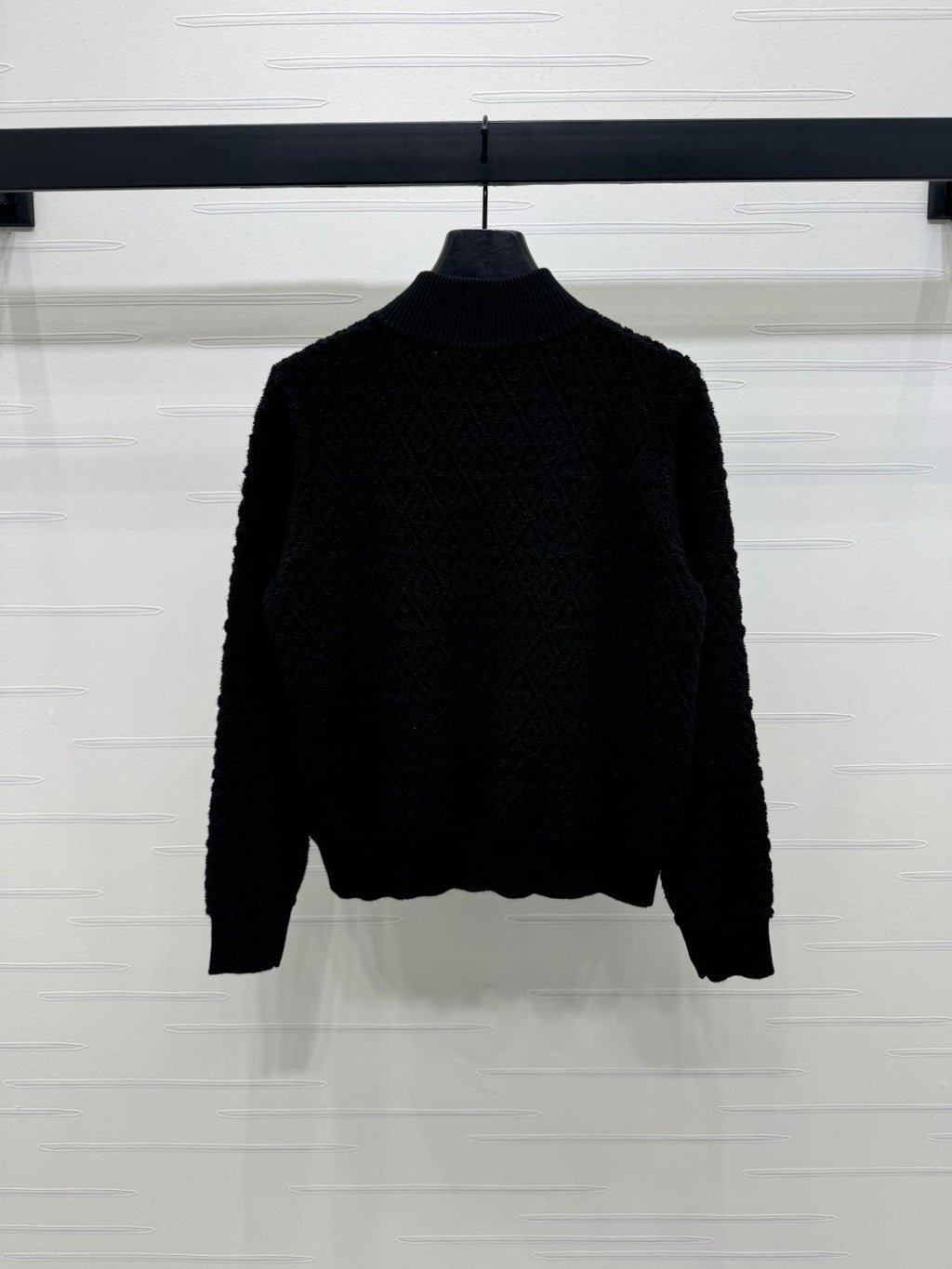LOUIS VUITTON LV ZIP-UP LONG-SLEEVE KNIT CARDIGAN 274961