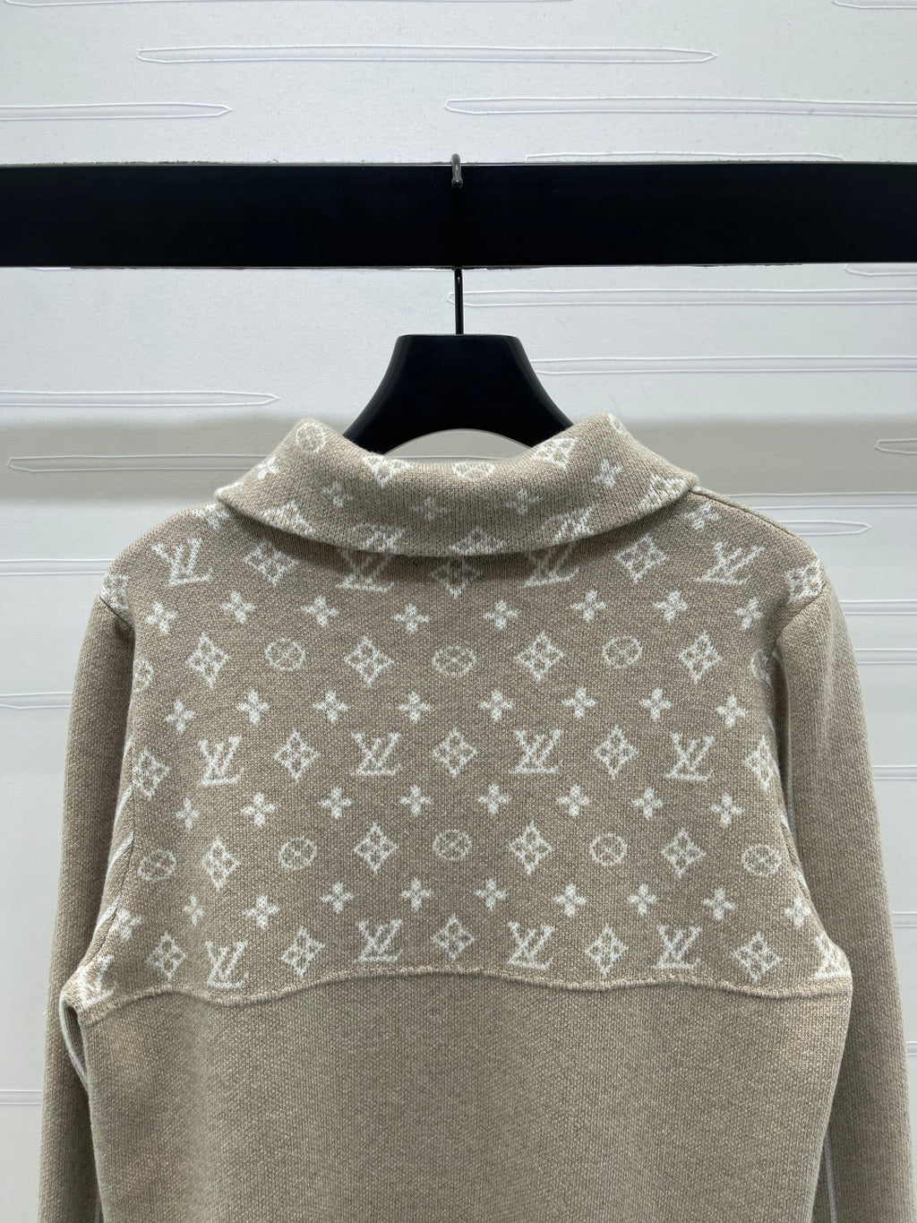 LOUIS VUITTON LV 25S LONG-SLEEVE COLOR-BLOCK COLLARED SHIRT 0166
