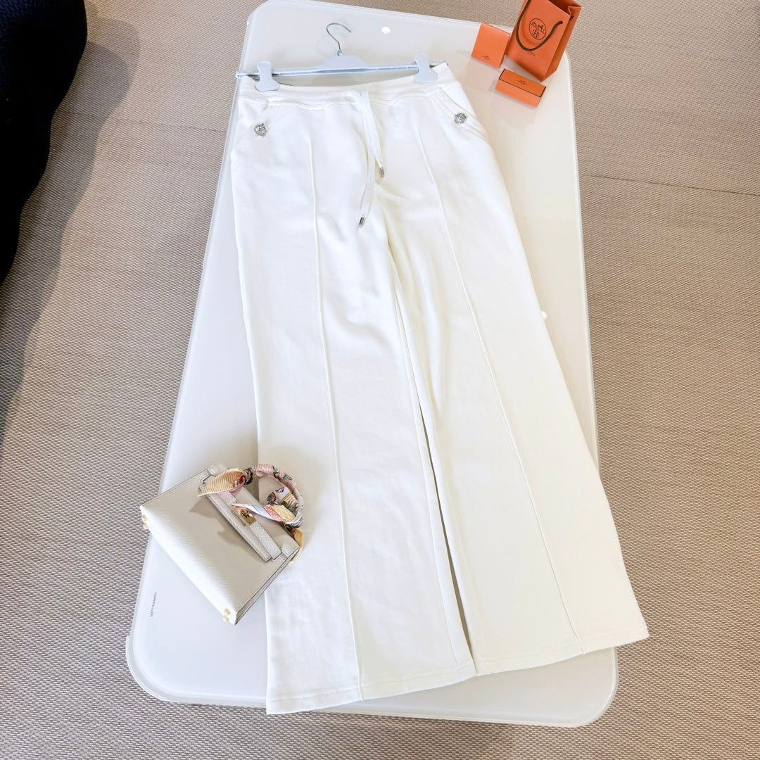 HERMES HERMES 25S WIDE-LEG PANTS 264