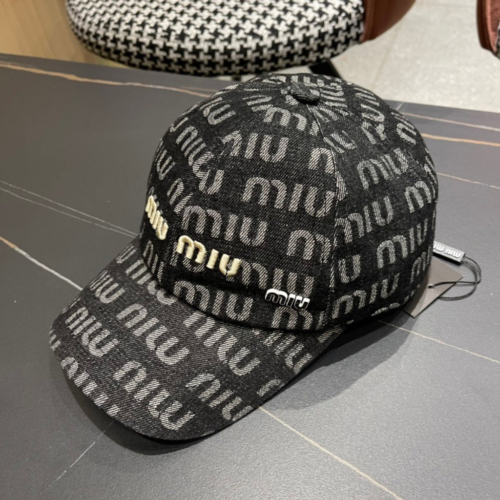 MM BASEBALL CAP IN DARK SLATE GRAY DENIM