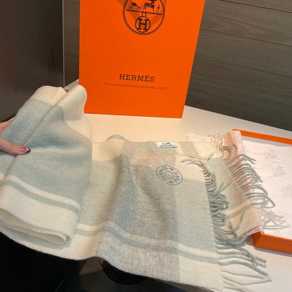 HERMES HERMES 25S SCARF 180 IN CASERE 989917