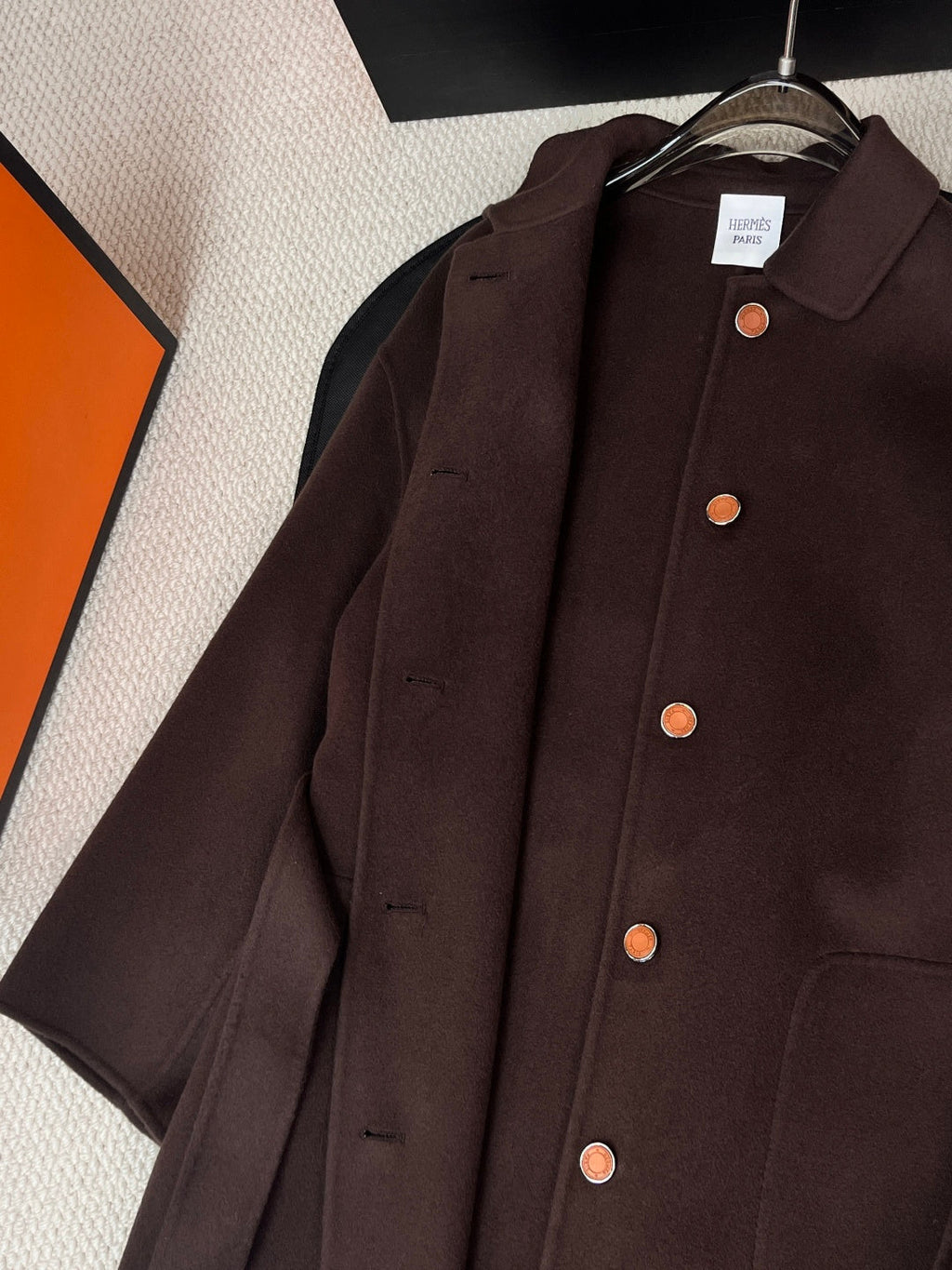 HERMES 25S CASERE COAT 212