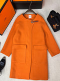 HERMES 25S CASERE COAT 198