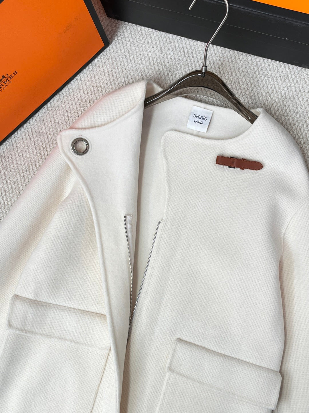HERMES 25S CASERE COAT 197