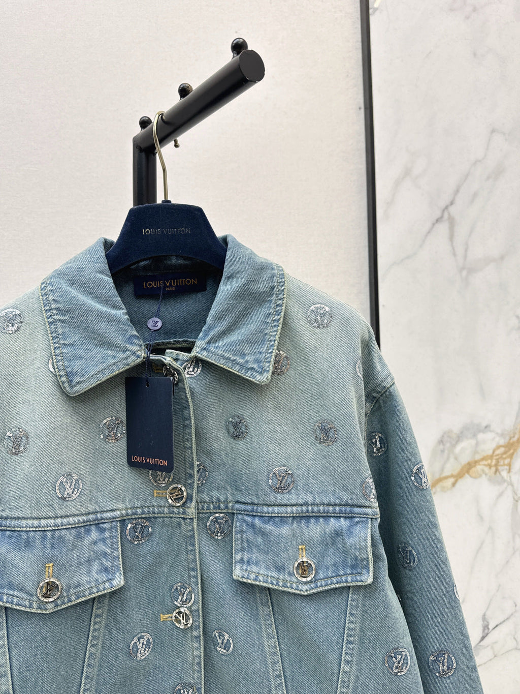 LOUIS VUITTON LV 25S DENIM JACKET 00390