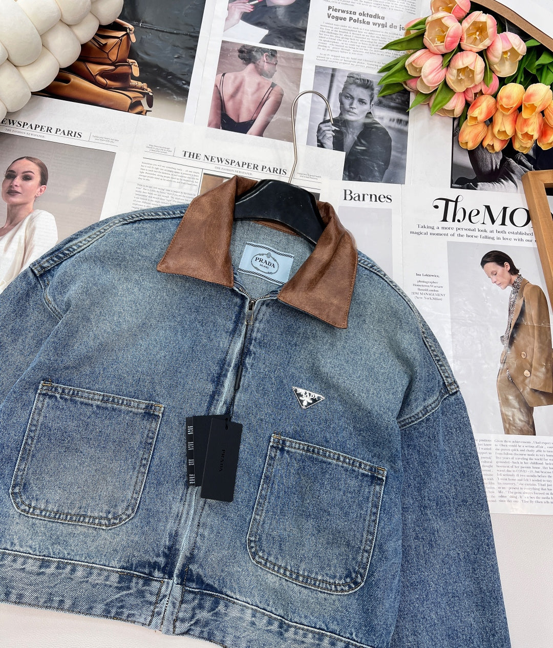 PRADA 25S DENIM JACKET 462