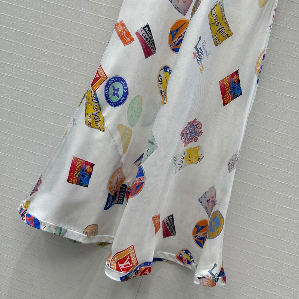 LOUIS VUITTON LV LONG SKIRT 268234