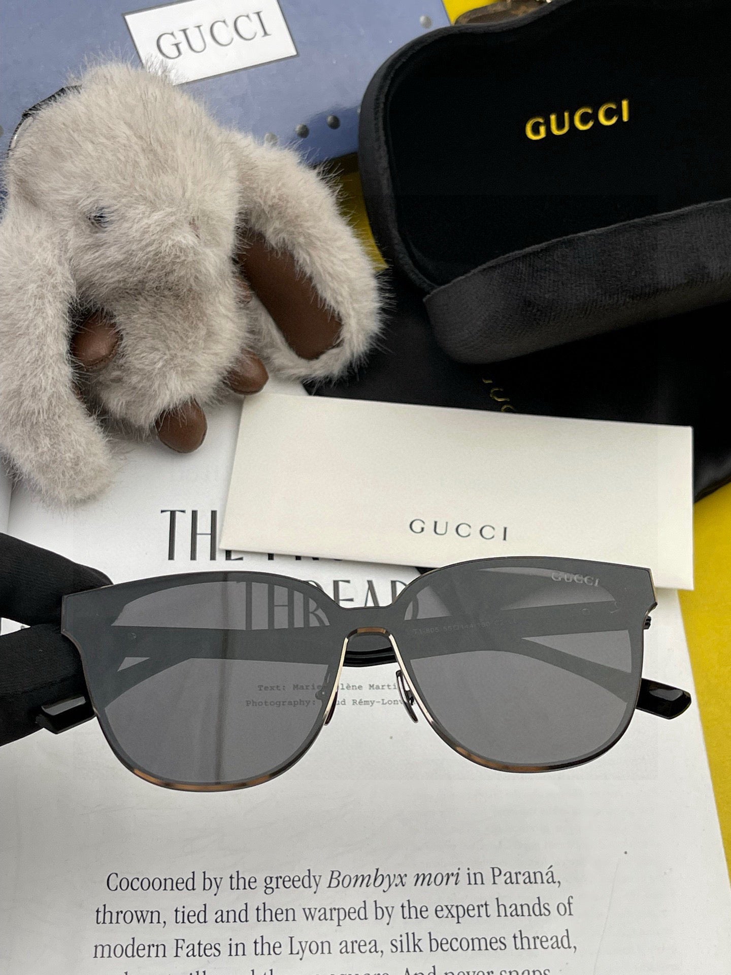 BUTTERFLY FRAME SUNGLASSES G580 IN ACETATE