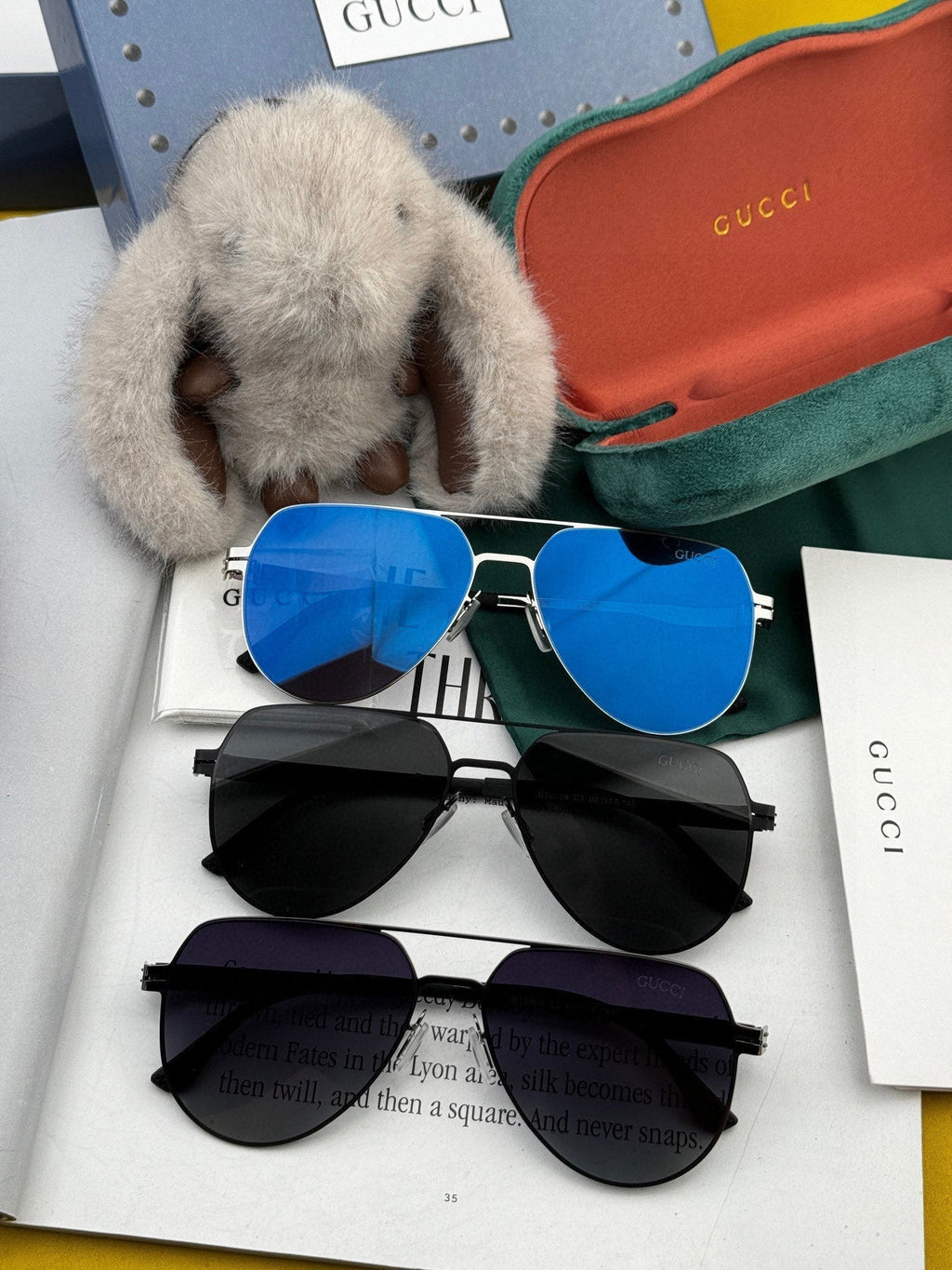 AVIATOR FRAME SUNGLASSES G41805 IN METAL