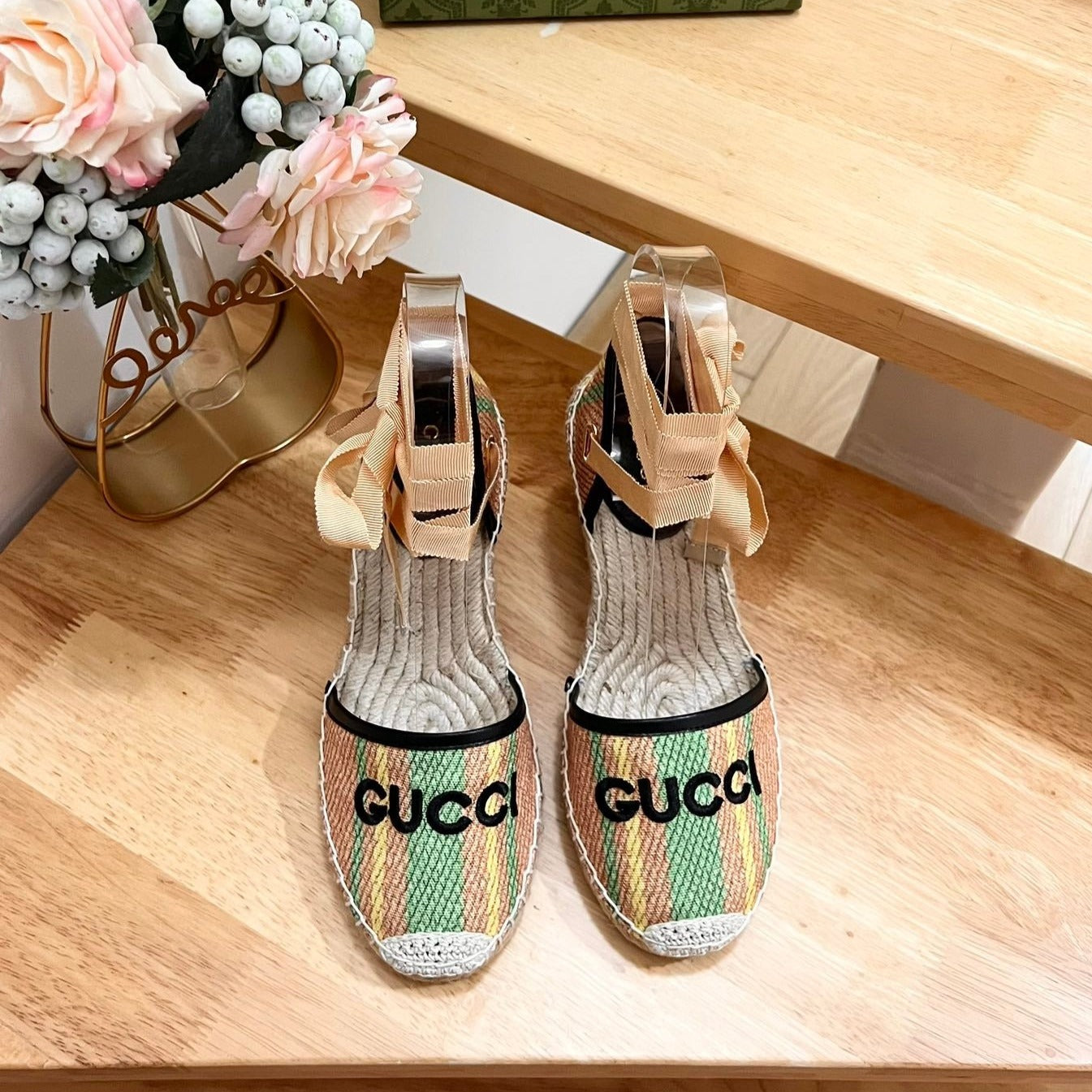 GUCCI Double G High Sandals Shoes