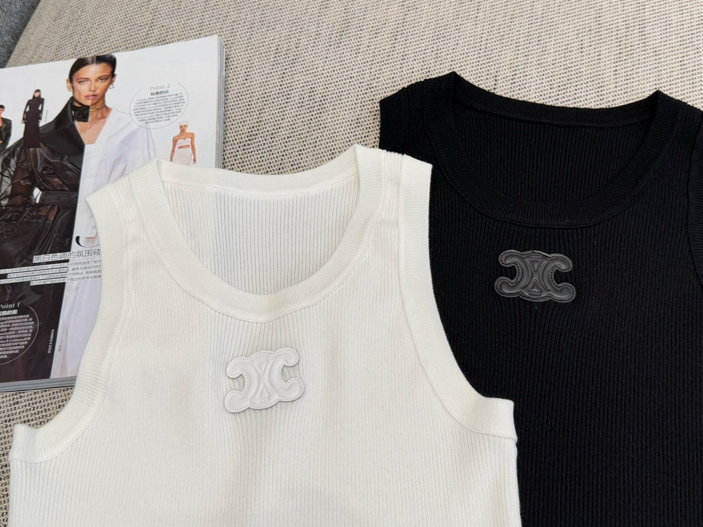 CELINE Celine Tank Top Tencel Fabric 232711