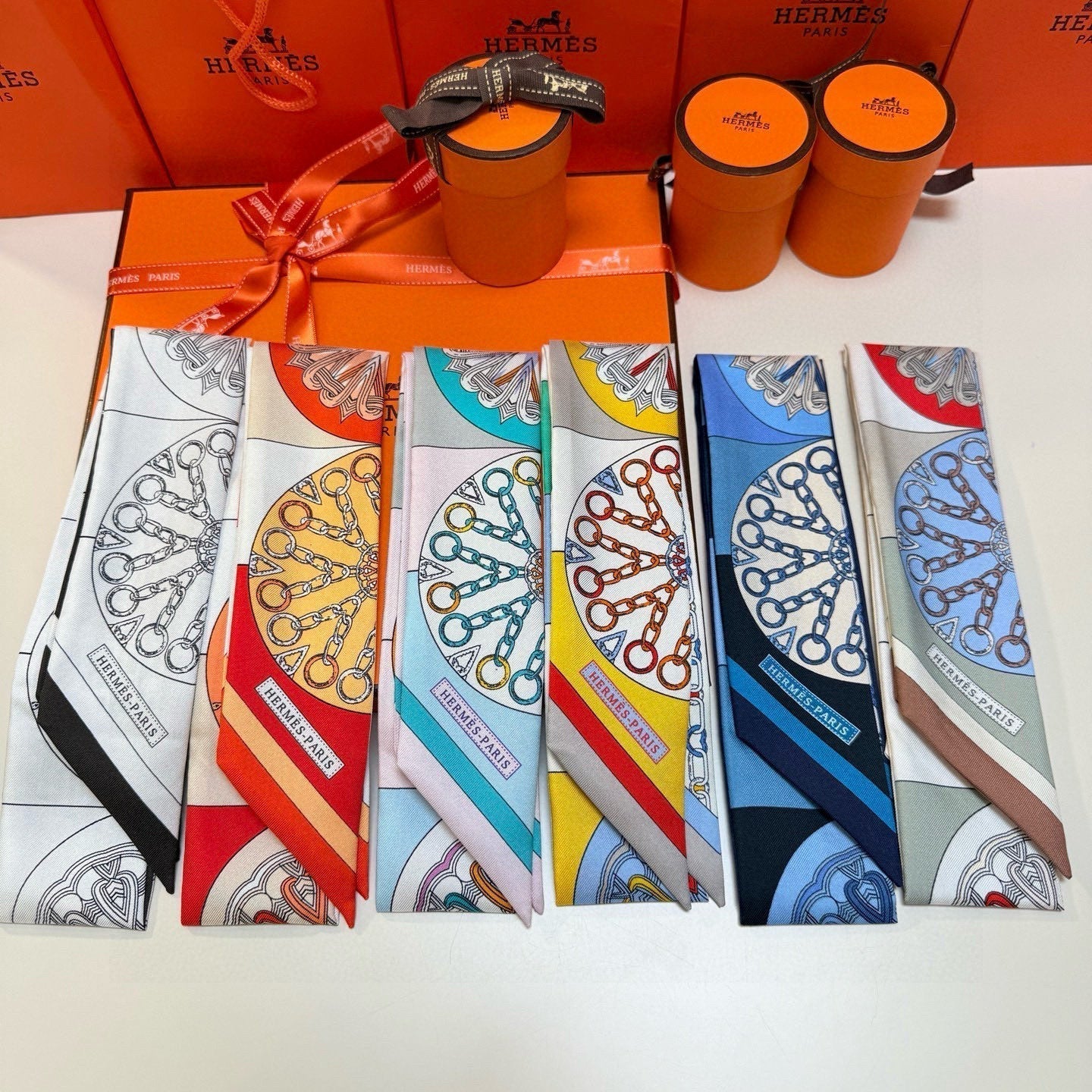 HERMES HERMES 25S SCARF 90 IN SILK 856726