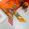 HERMES HERMES 25S SCARF TWILLY 86 IN SILK 987339