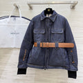 MONCLER 25S DENIM DOWN JACKET 344