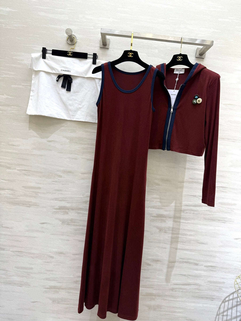 CHANEL 26S TWO-PIECE DRESS SET 784