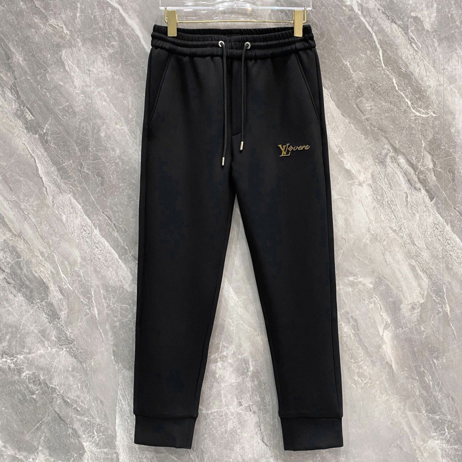 LOUIS VUITTON LV BLACK TROUSERS 239479