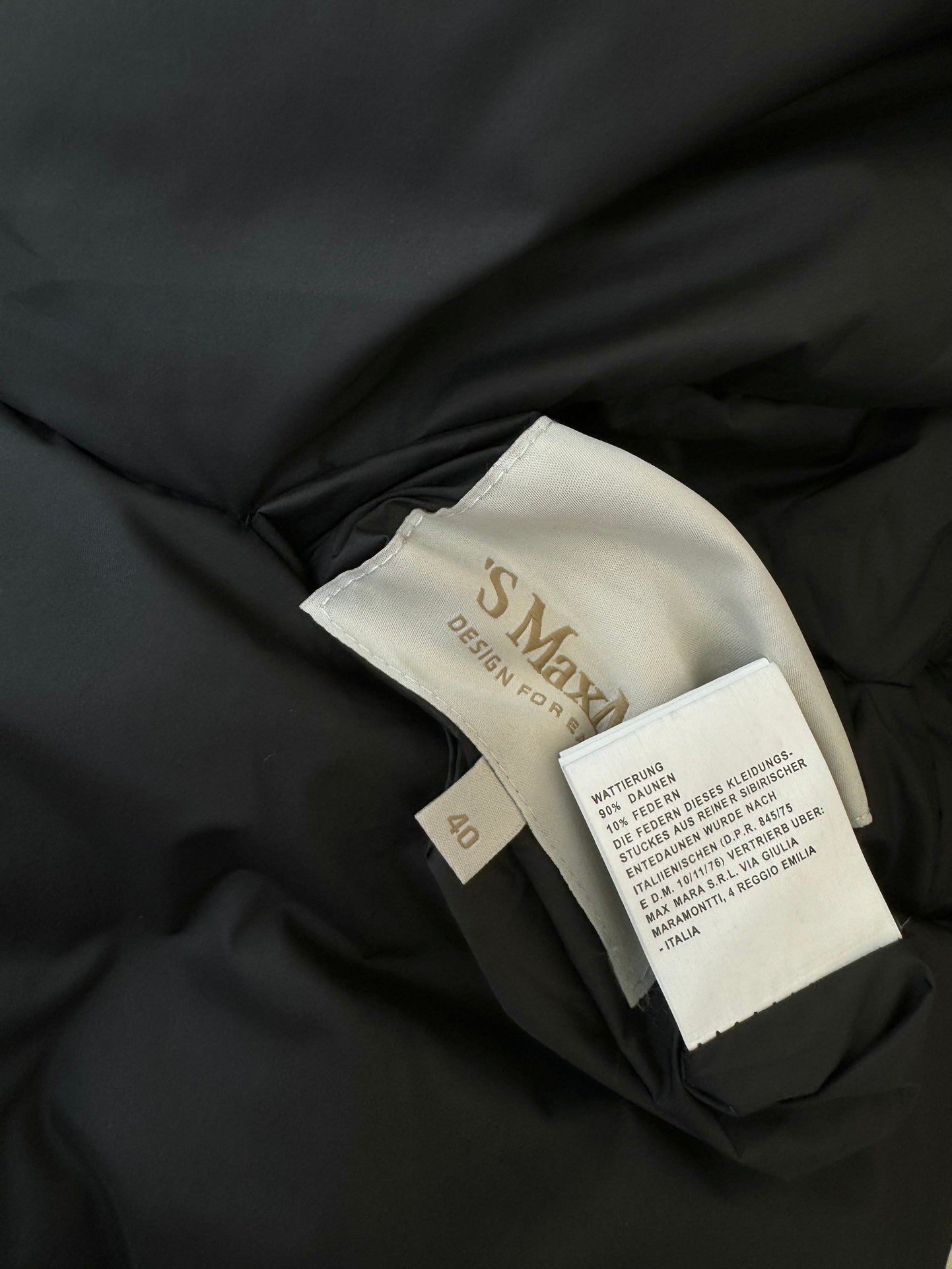 MAX MARA 25S MID-LONG DOWN JACKET 082