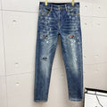 LOUIS VUITTON LV BLUE MONOGRAM DENIM JEAN 239498