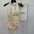 CHANEL BIKINI SWIMSUIT SET IN IVORY 599124
