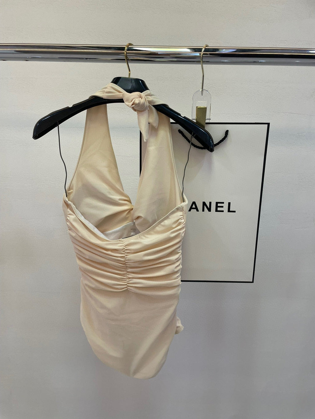 CHANEL BIKINI SWIMSUIT SET IN IVORY 599124
