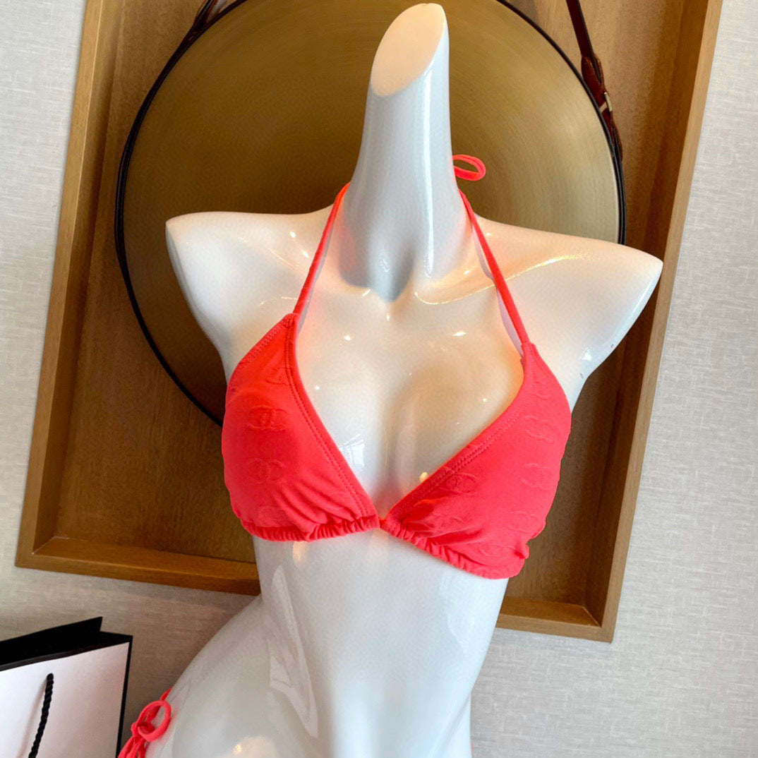 CHANEL BIKINI SWIMSUIT SET IN PINK 627833