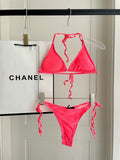 CHANEL BIKINI SWIMSUIT SET IN PINK 627833