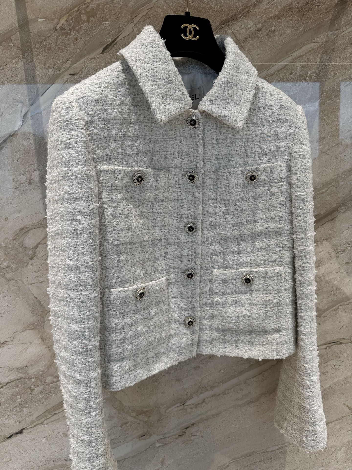 CHANEL 25S TWEED COAT 320