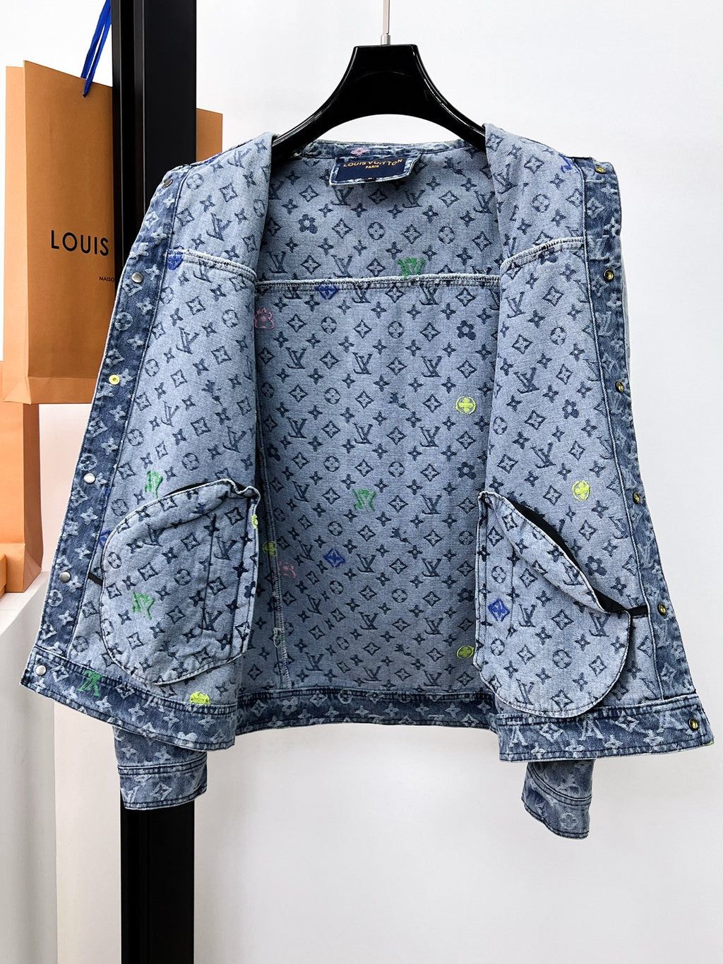 LOUIS VUITTON LV LIGHT BLUE DENIM JACKET 239530