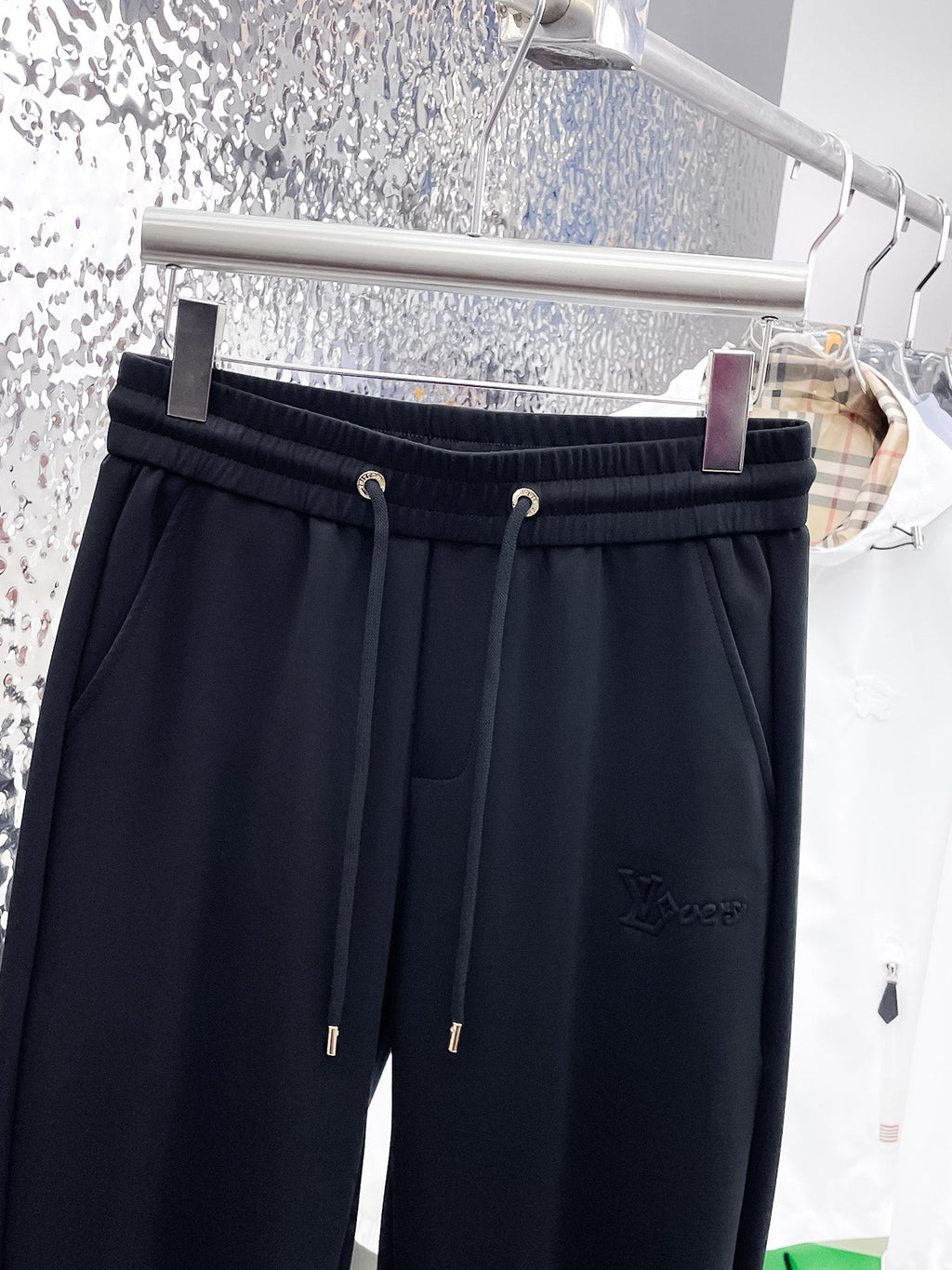 LOUIS VUITTON LV BLACK TROUSERS 239508