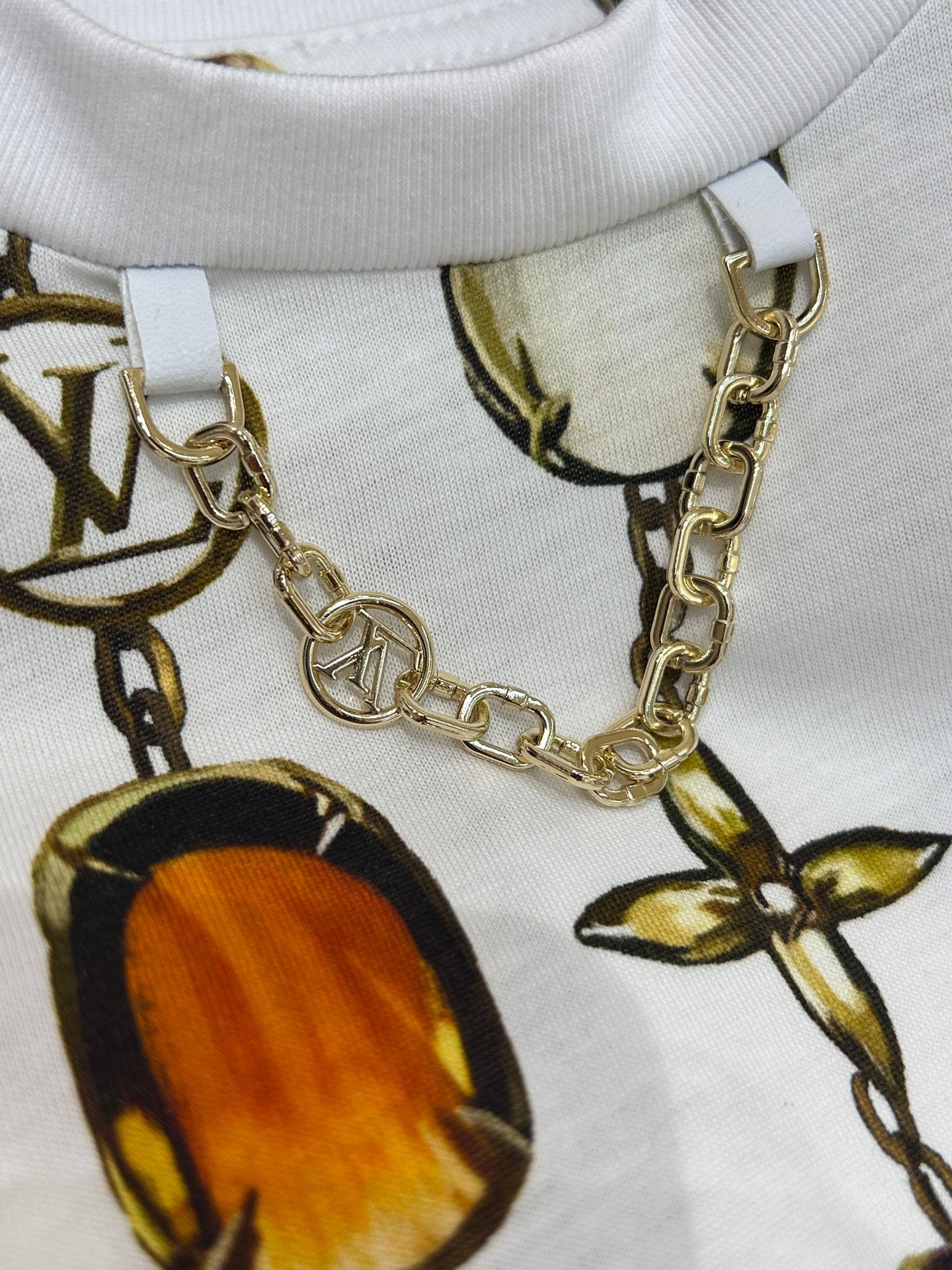 LOUIS VUITTON LV T SHIRT 25S IN COTTON 266298