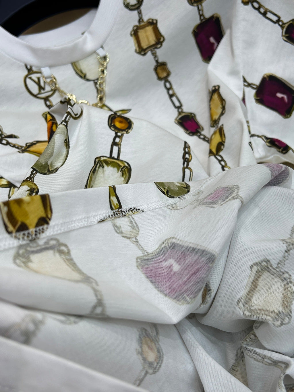 LOUIS VUITTON LV T SHIRT 25S IN COTTON 266298