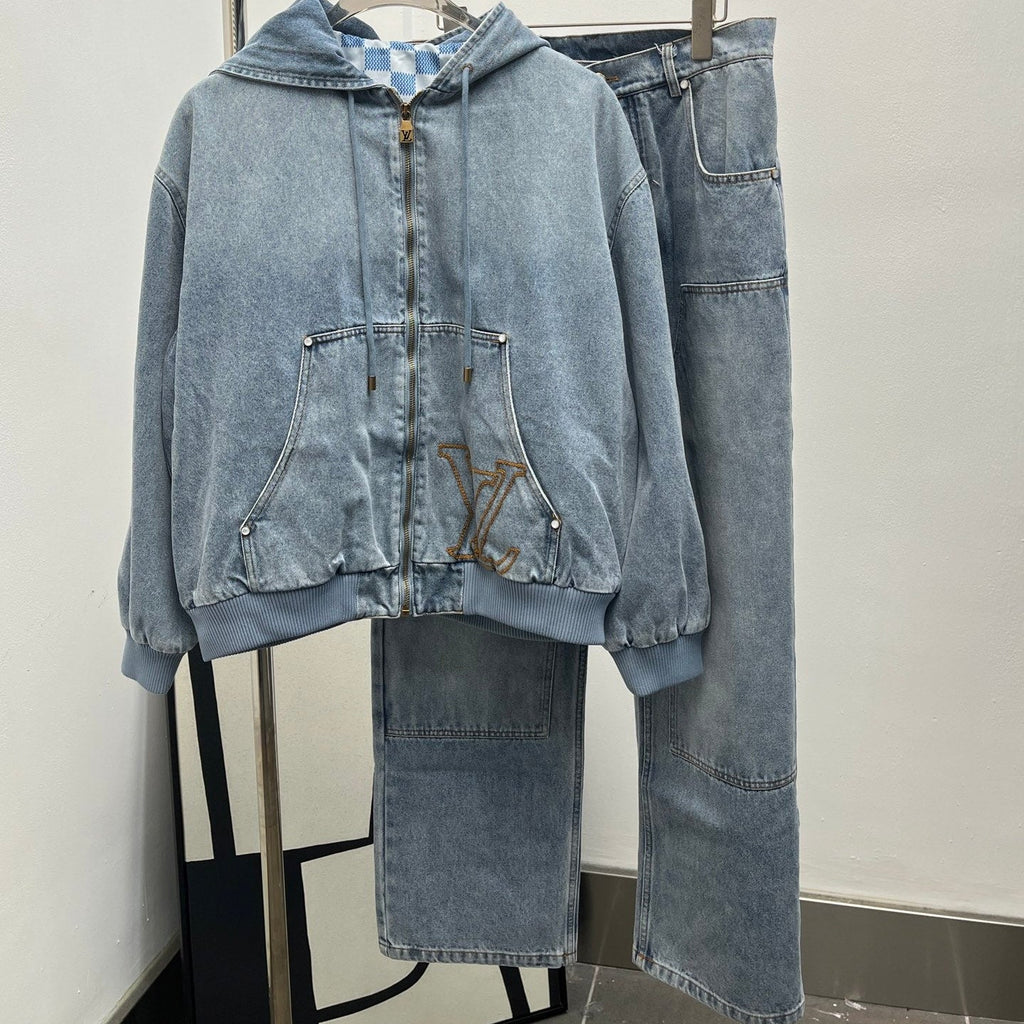 LOUIS VUITTON LV 25S DENIM SET 0156
