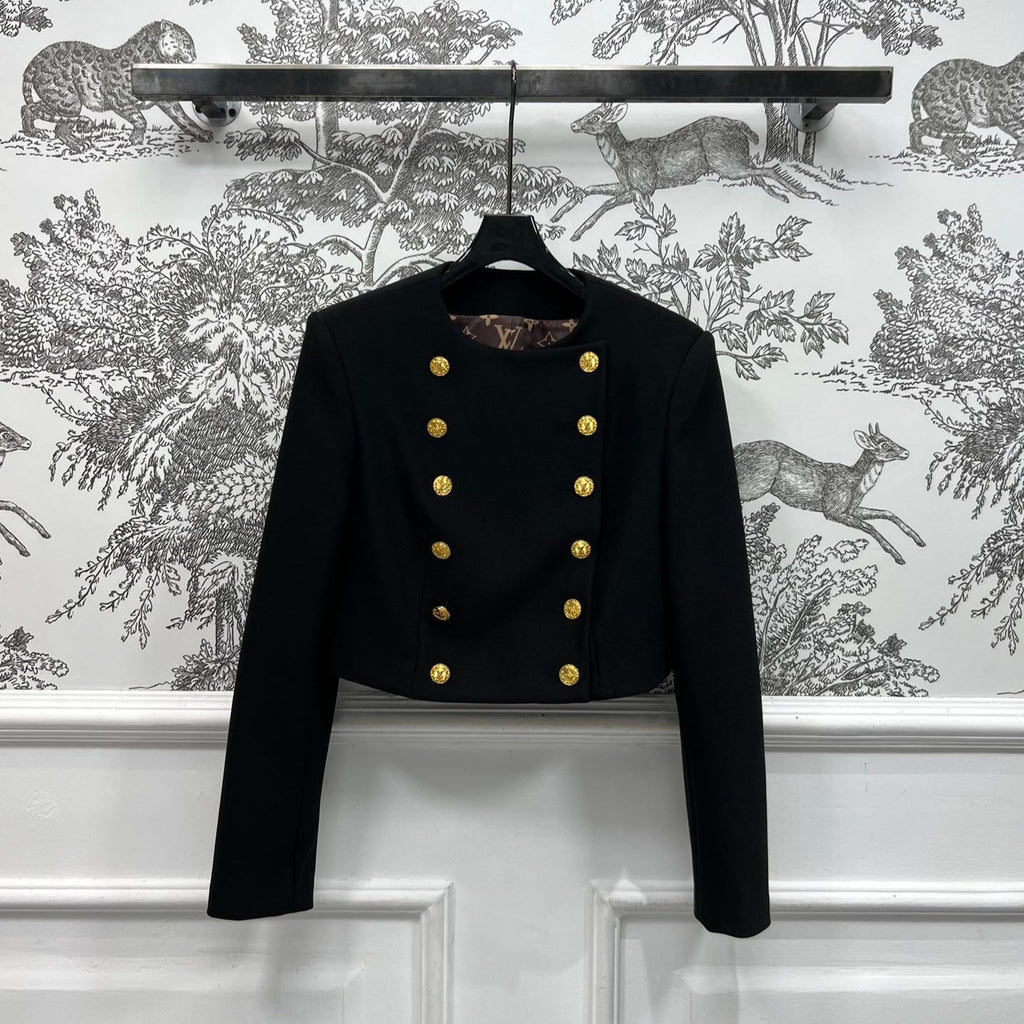 LOUIS VUITTON LV 25S ROUND NECK JACKET 263095
