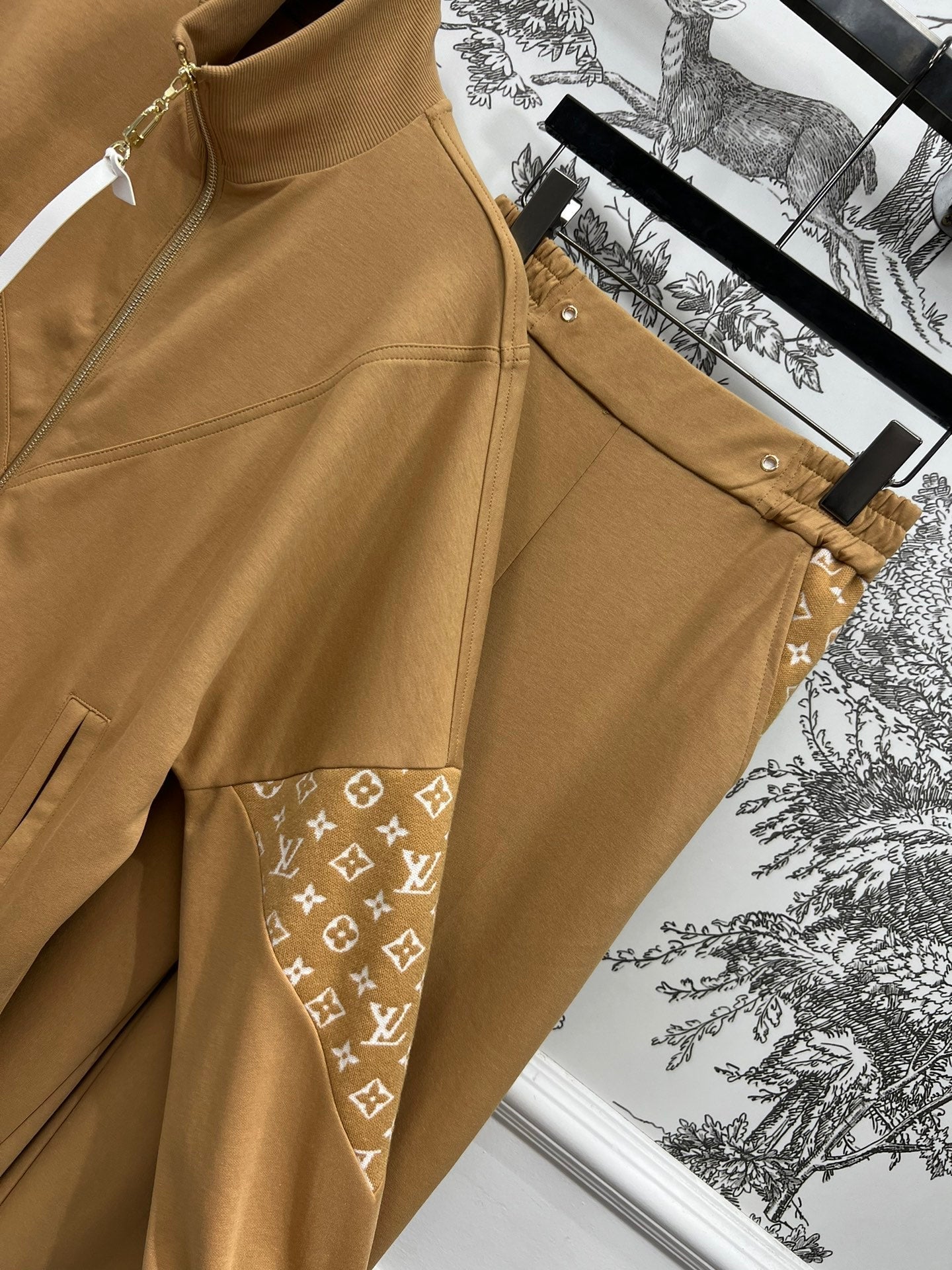 LOUIS VUITTON LV 25S ZIPPER JACKET WITH STANDING COLLAR 263107
