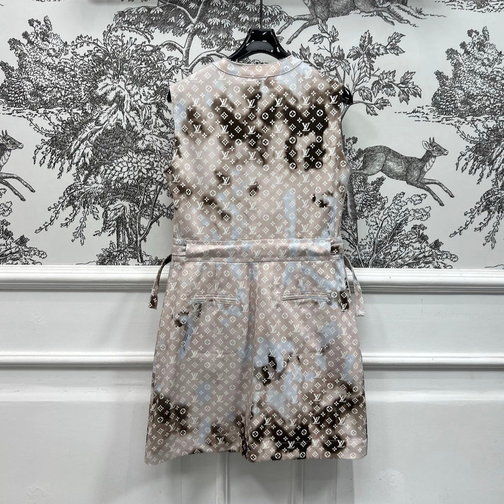 LOUIS VUITTON LV SLEEVELESS DENIM DRESS 274592
